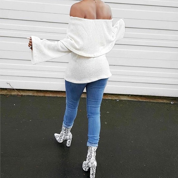 🆕 Bryce Vegan Snake Skin Print Ankle Booties - Picture 7 of 8